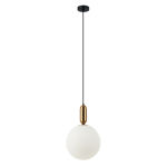 ITALUX Aldeva Wisząca E27 1x40W Brązowy PND-02340-1L-BRO