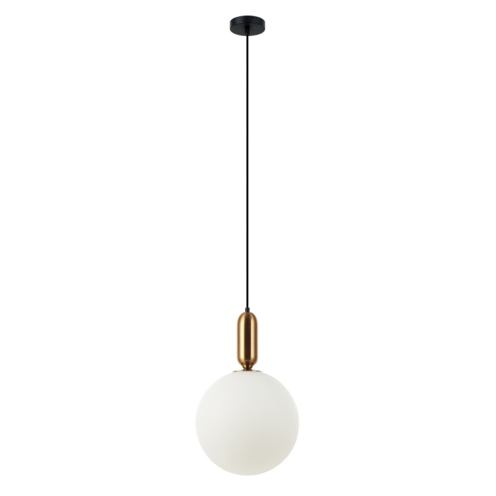ITALUX Aldeva Wisząca E27 1x40W Brązowy PND-02340-1L-BRO