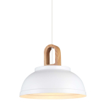 ITALUX Danito Wisząca E27 1x40W Biały MDM3153/1M W