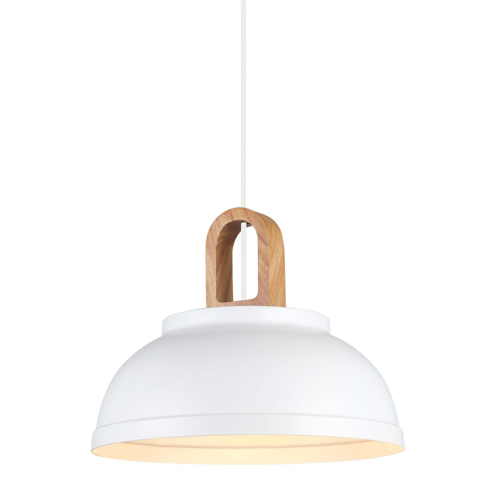 ITALUX Danito Wisząca E27 1x40W Biały MDM3153/1M W