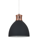 ITALUX Lola Wisząca E27 1x60W Grafitowy/Czerwony MD-HN8100-BK+RC