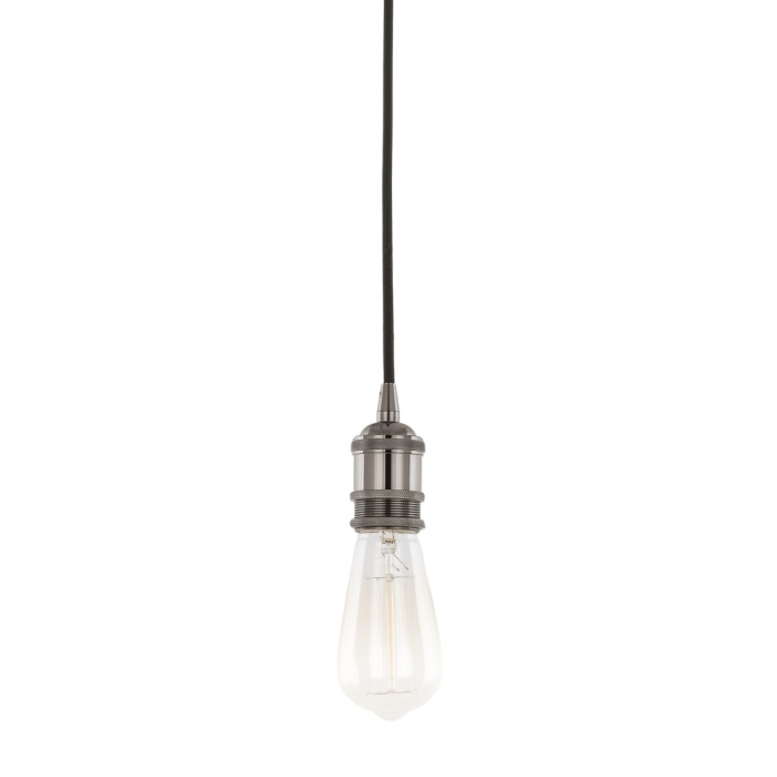 ITALUX Classo Wisząca E27 1x60W Czarny DS-M-034 SHINY BLACK