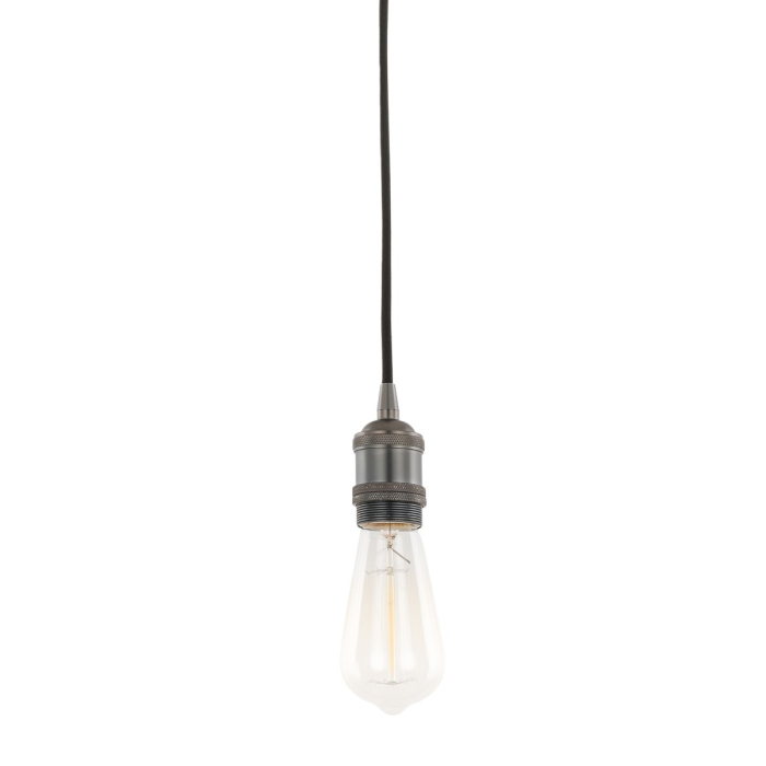 ITALUX Classo Wisząca E27 1x60W Czarny DS-M-034 MATT BLACK