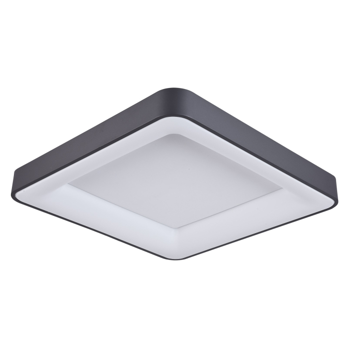 ITALUX Giacinto Plafon LED zintegrowany 50W 4000K 2750lm Czarny 5304-850SQC-BK-4