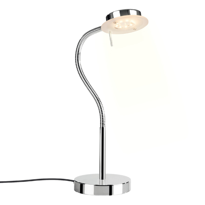 ITALUX Sergio Biurkowa LED zintegrowany 4.5W 3000K 340lm Chrom 14131008L