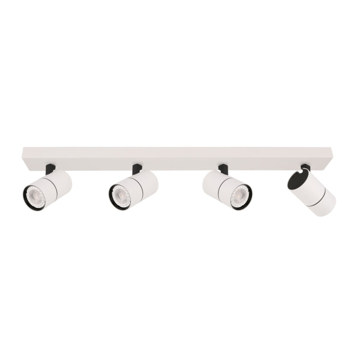 ITALUX Laconi Reflektor GU10 4x35W Biały/Czarny SPL-2813-4B-WH