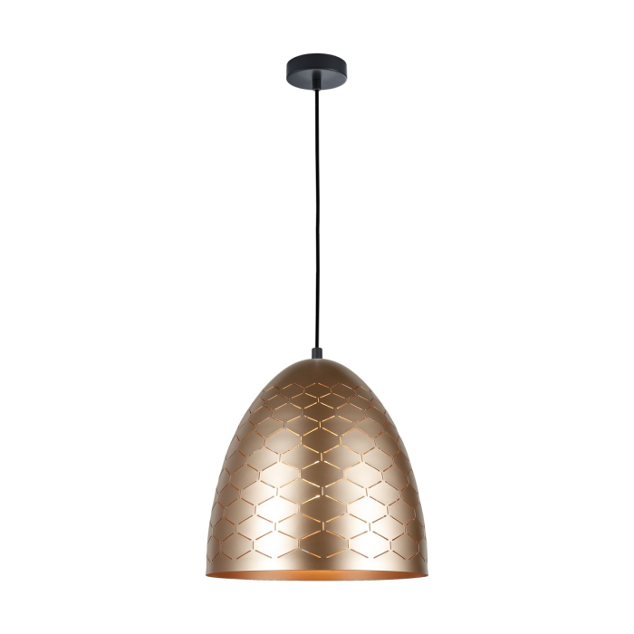 ITALUX Leilani Wisząca E27 1x40W Złoty PND-43445-1L-GD