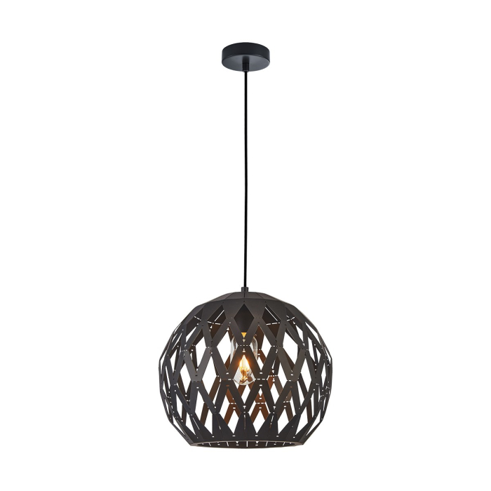 ITALUX Hilo Wisząca E27 1x40W Czarny PND-22341-1L-BK