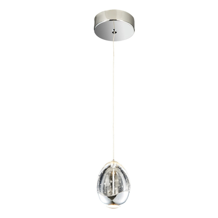ITALUX Huelto Wisząca LED zintegrowany 4.8W 3000K 290lm Chrom PND-22112132-1A-CR