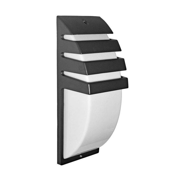 ITALUX Mona Zewnętrzna Ścienna LED zintegrowany 4W 4000K 120lm IP54 Czarny PL-246