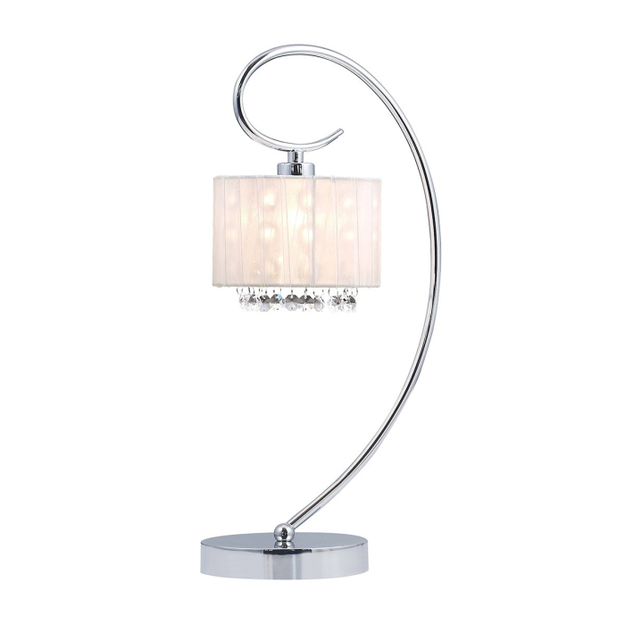 ITALUX Span Biurkowa E14 1x40W Chrom MTM1583/1 WH