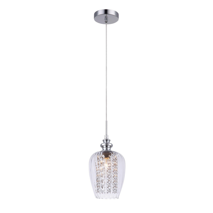 ITALUX Pirita C CR Wisząca E14 1x40W Chrom MDM2286/1C CR