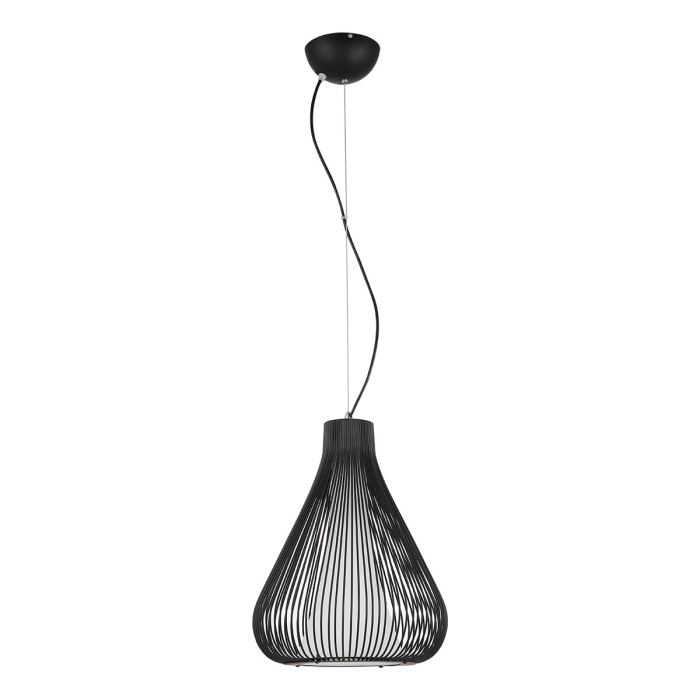 ITALUX Inksis Wisząca E27 1x60W Czarny MDM2245-1