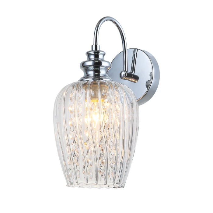ITALUX Pirita CR C Kinkiet E14 1x40W Chrom MBM2286/1C CR