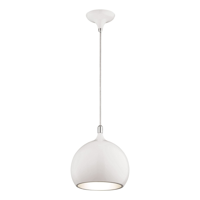 ITALUX Flask Wisząca E27 1x60W Biały MA03586CA-001 WHITE