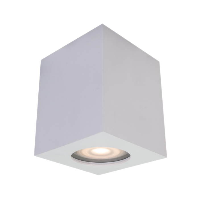 ITALUX Fabrycio Natynkowa GU10 1x50W IP44 Biały IT8003S1-WH
