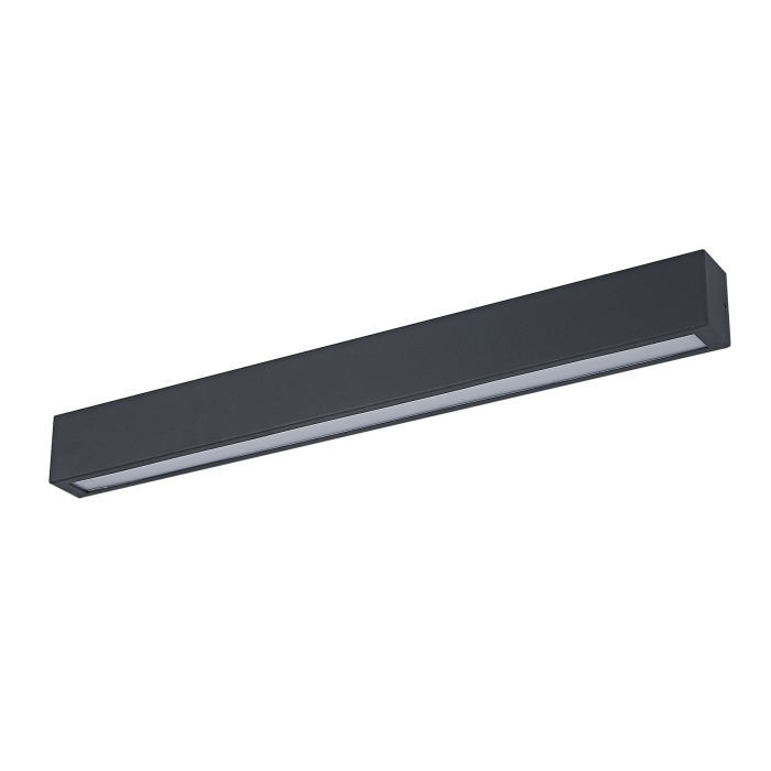 ITALUX Thiago Kinkiet LED zintegrowany 18W 4000K 1440lm IP44 Czarny GS-LCLC BK