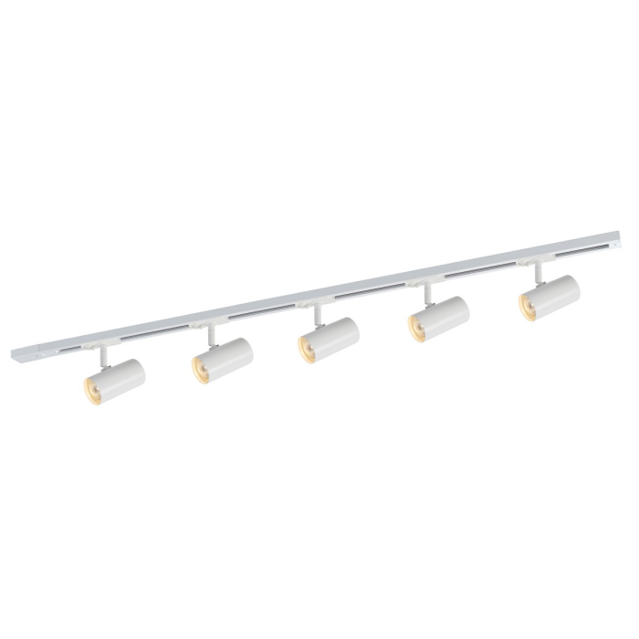 ITALUX Marvi TR Fredrik Szynoprzewody Zestaw GU10 5x35W Biały 920203-5-WH-SET