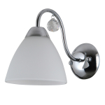 ITALUX Lugano Kinkiet E27 1x40W Chrom/Biały WL-5643-1