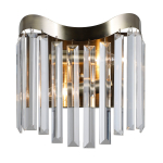 ITALUX Sabriga Kinkiet E14 2x40W Brązowy WL-44544-2