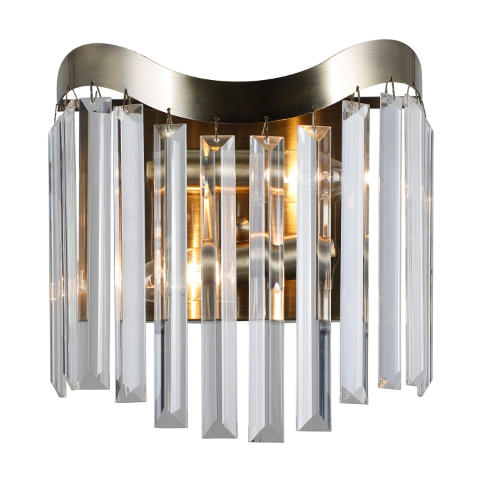 ITALUX Sabriga Kinkiet E14 2x40W Brązowy WL-44544-2