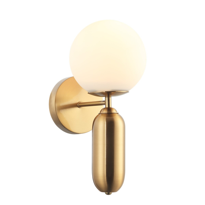 ITALUX Aldeva Kinkiet E27 1x40W Brązowy WL-02340-1-BRO