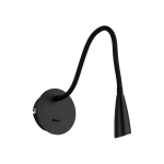 ITALUX Paola Kinkiet LED zintegrowany 3W 3000K 120lm Czarny WB88779-BK