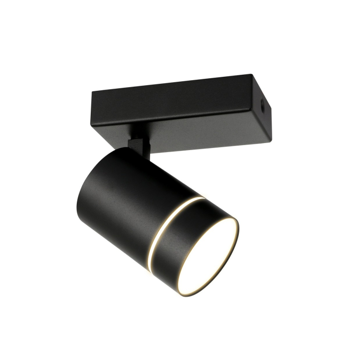 ITALUX Selma Reflektor LED zintegrowany 5W 4000K 320lm Czarny SPL-31983-1B-BK