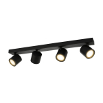 ITALUX Karlota Reflektor GU10 35W Czarny SPL-31959-4B-BK
