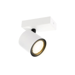 ITALUX Karlota Reflektor GU10 35W Biały/Czarny SPL-31959-1B-WH