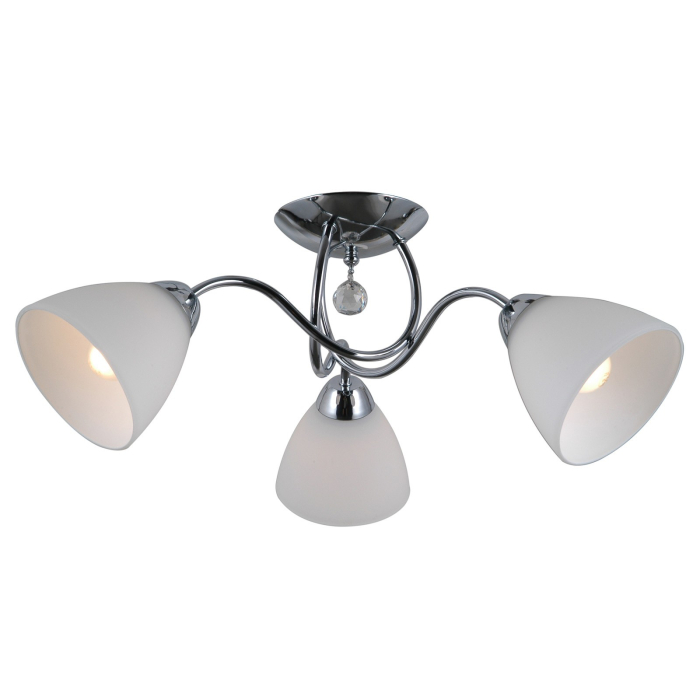 ITALUX Lugano Sufitowa E27 3x40W Chrom/Biały PND-5643-3
