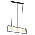 ITALUX Grosetta Wisząca G9 3x25W Czarny PND-53423-3-BK