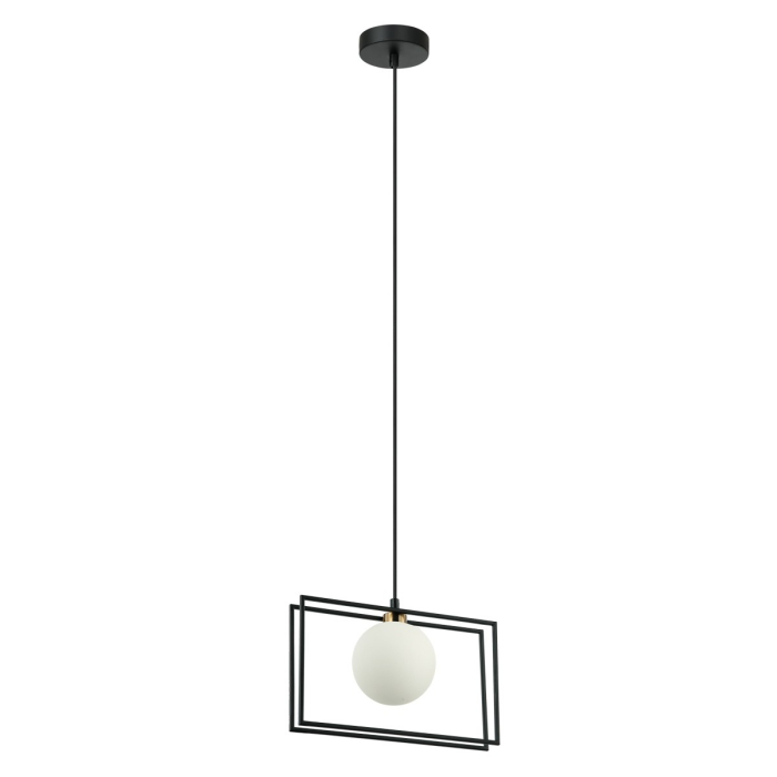 ITALUX Grosetta Wisząca G9 1x25W Czarny PND-53423-1-BK