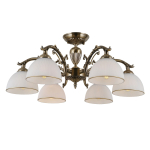 ITALUX Feneza Plafon E27 6x40W Brązowy PND-5122-6