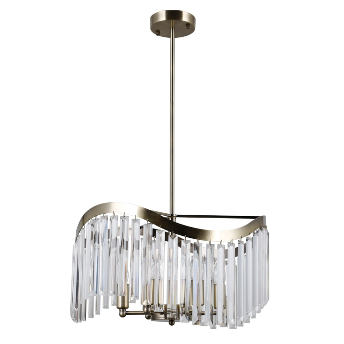 ITALUX Sabriga Wisząca E14 6x40W Brązowy PND-44544-6