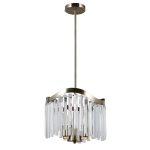 ITALUX Sabriga Wisząca E14 3x40W Brązowy PND-44544-3