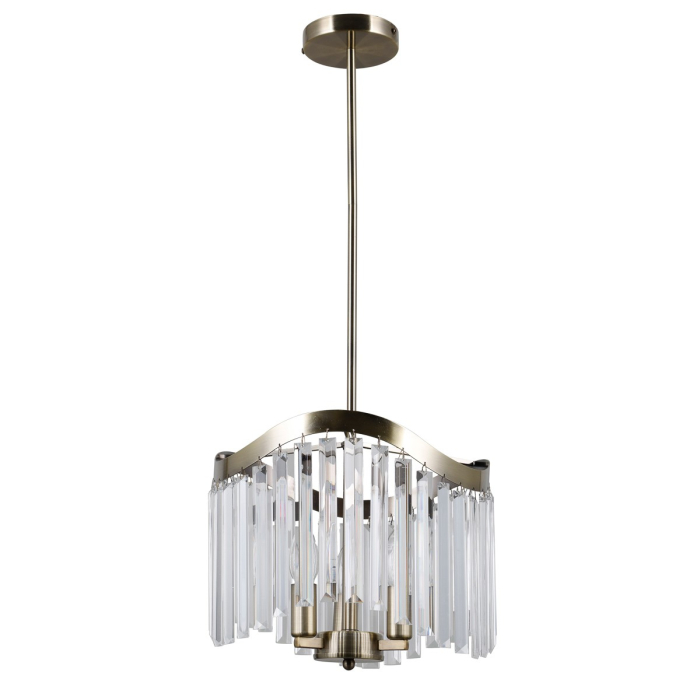 ITALUX Sabriga Wisząca E14 3x40W Brązowy PND-44544-3