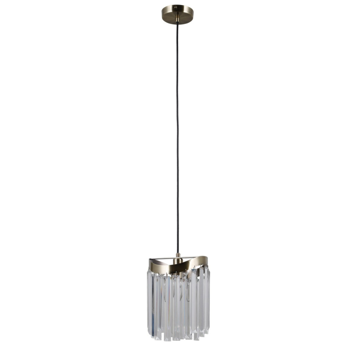 ITALUX Sabriga Wisząca E14 1x40W Brązowy PND-44544-1