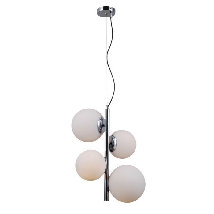 ITALUX Riga Wisząca E27+E14 2x5W Chrom PND-44213-4B-CH