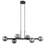 ITALUX Olbia Wisząca G9 6x25W Czarny PND-38679-6-BK+SG