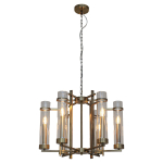 ITALUX Aspen Wisząca E14 6x40W Brązowy PND-31186-6A-ABR