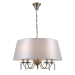 ITALUX Solana Wisząca E14 5x40W Brązowy PND-28366-5A