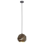 ITALUX Palermo Wisząca E27 1x40W Antracytowy PND-2424-1S-GR+GD