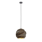 ITALUX Palermo Wisząca E27 1x40W Antracytowy PND-2424-1L-GR+GD