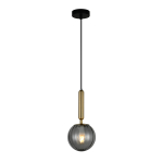 ITALUX Ravena Wisząca E27 LED zintegrowany 1x5W Mosiądz/Dymiony PND-2324-1 BRO+SG