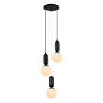 ITALUX Aldeva Wisząca E27 3x40W Czarny PND-02340-3S-BK