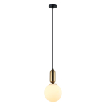 ITALUX Aldeva Wisząca E27 1x40W Brązowy PND-02340-1M-BRO