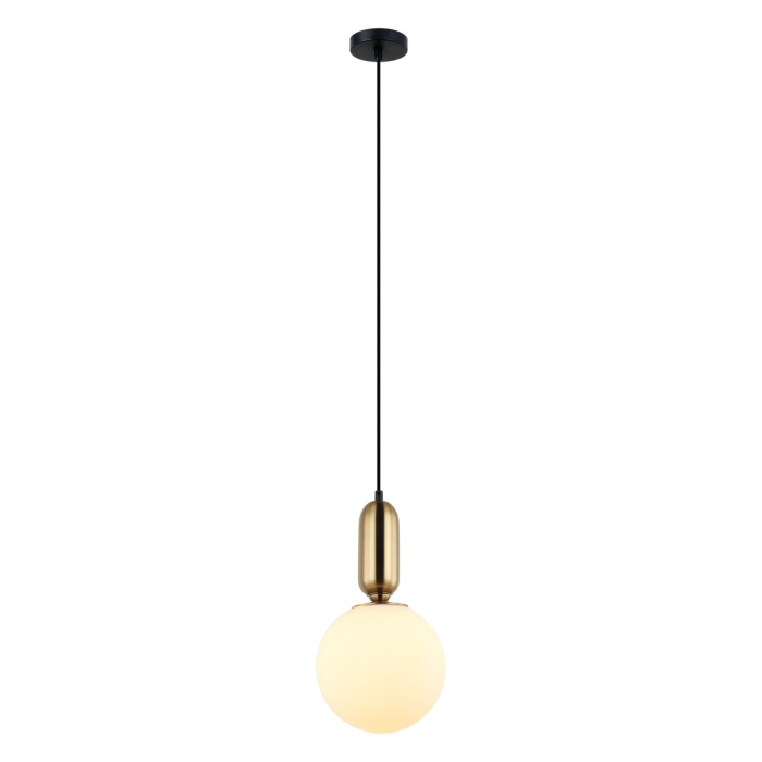 ITALUX Aldeva Wisząca E27 1x40W Brązowy PND-02340-1M-BRO