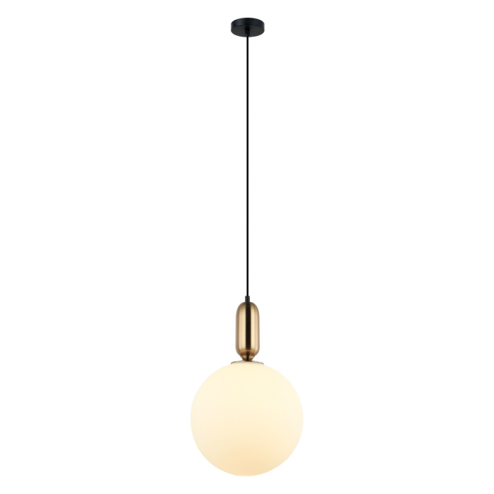 ITALUX Aldeva Wisząca E27 1x40W Brązowy PND-02340-1L-BRO
