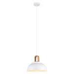 ITALUX Danito Wisząca E27 1x40W Biały MDM3153/1M W